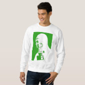Sweatshirt gasmaskgreen (Devant entier)