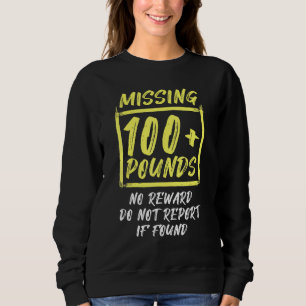 Sweatshirt Gastrique 100 livres Perdu Chirurgie Bariatrique P