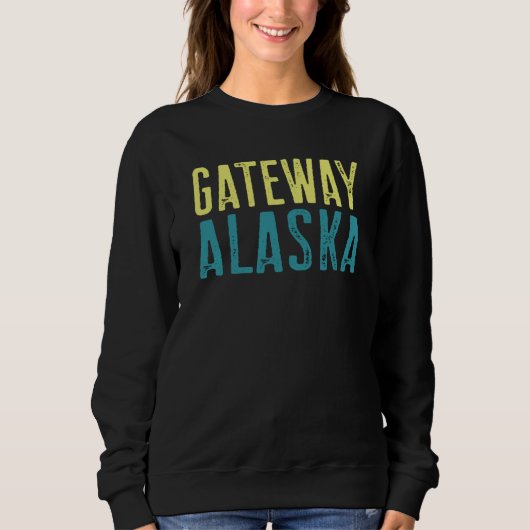Sweatshirt Gateway Alaska  Pacific Coast Stacked (Devant)