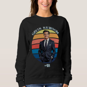 Sweatshirt Gavin Newsom Vintage #48
