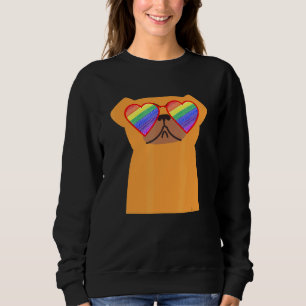 Sweatshirt Gay Carlin Lgbtq Pride Stuff pour Ados Rainbow Sun