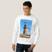 Sweatshirt Gay Head Lighthouse, Martha's Vineyard MA (Devant entier)