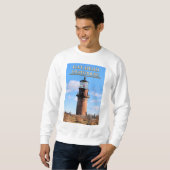 Sweatshirt Gay Head Lighthouse, Martha's Vineyard MA (Devant entier)