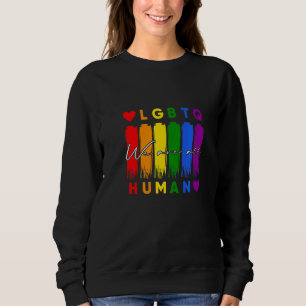 Sweatshirt Gay pride du drapeau humain Lgbt Mois transgenre R