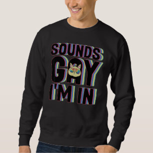 Sweatshirt Gay pride Lgbt Mois de sensibilisation Sonne Gay J