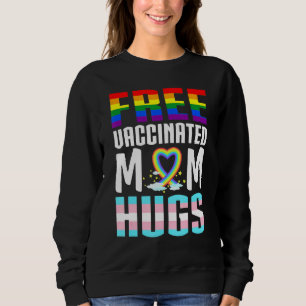 Sweatshirt Gay pride Vacciné Lgbt Lesbienne Lgbtq Fier Maman