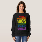 Sweatshirt Gay Uncle Pride Guncle 9 (Devant entier)