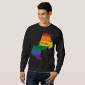 Sweatshirt Gay Unicorn (Devant entier)