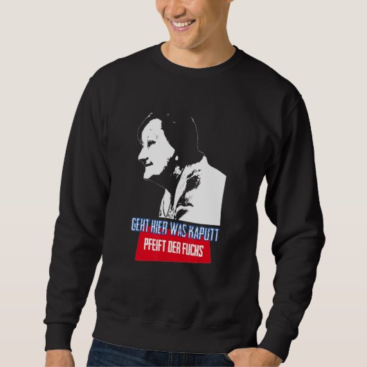 Sweatshirt Geht Hier A Été Brisé La Famille Knight Karin Fox (Devant)