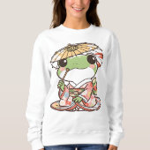 Sweatshirt Geisha Frog (Devant)