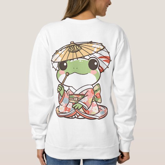 Sweatshirt Geisha Frog (Dos)