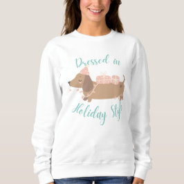 Sweatshirt gekleed in vakantiestijl