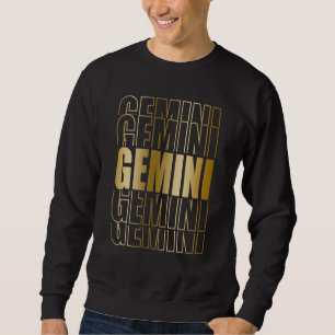 Sweatshirt Gémeaux Symbole du zodiaque Horoscope Astrologie