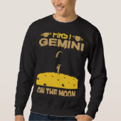 Sweatshirt Gemini On The Moon (Devant)