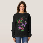 Sweatshirt Gemmes et Roses pétillants (Devant entier)