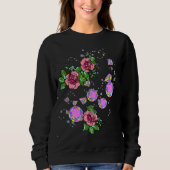 Sweatshirt Gemmes et Roses pétillants (Devant)