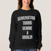 Sweatshirt Génération Gdr Trabbi Bemme & Broiler Ddr (Devant)