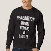 Sweatshirt Génération Gdr Trabbi Bemme & Broiler Ddr (Devant)