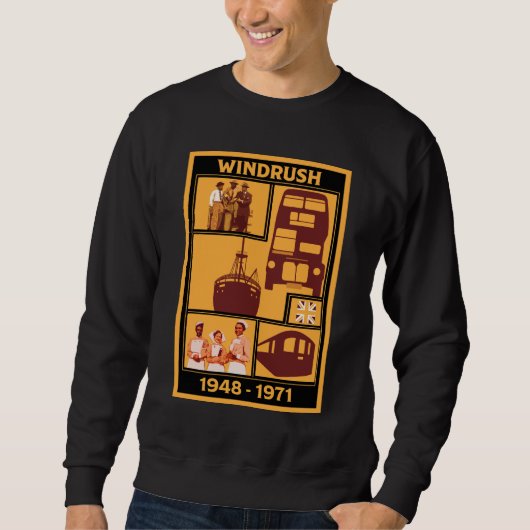 Sweatshirt Génération Windrush Histoire britannique (Devant)