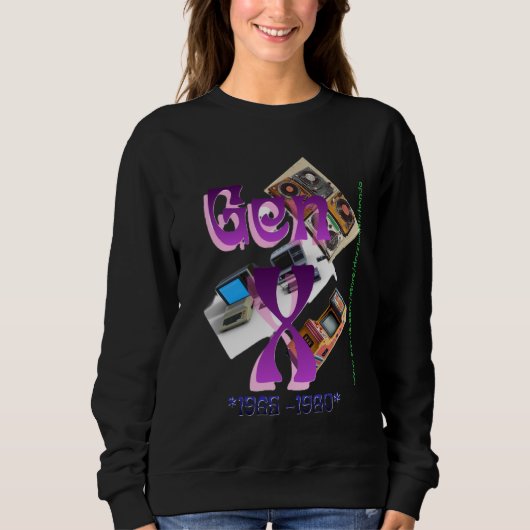 Sweatshirt Génération X (Devant)