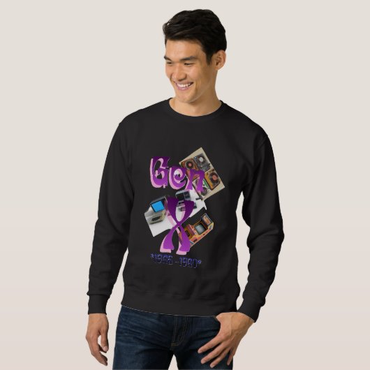 Sweatshirt Génération X (Devant entier)