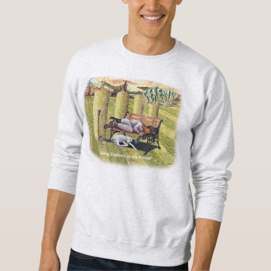 Sweatshirt Genèse de Paul Whitehead vendant l'Angleterre (Devant)