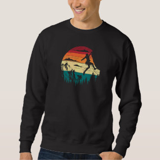 Sweatshirt Génial Escalade En Solo De Vitesse Gratuite En Ple