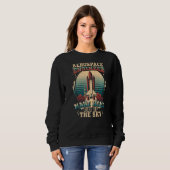 Sweatshirt Génie aérospatial Rocket Spacecraft (Devant entier)