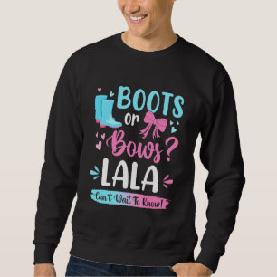 Sweatshirt Genre Révéler Bottes Ou Vaches Lala Correspondant