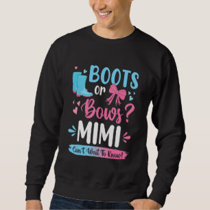 Sweatshirt Genre Révéler Bottes Ou Vaches Mimi Matching Baby 
