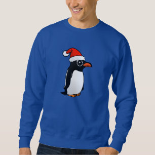 Sweatshirt Gentoo Penguin Père Noël