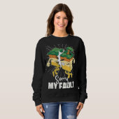 Sweatshirt Géologie des plaques tectoniques (Devant entier)