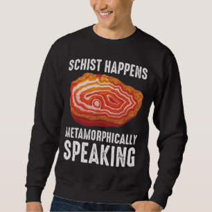 Sweatshirt Géologie Géode minéral Géologue Funny