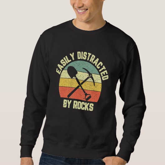 Sweatshirt Geologis Mineral Rock Collector Science Géologie (Devant)