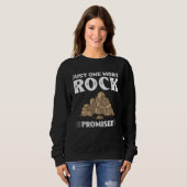 Sweatshirt Geology Rockhounding Rock Geode Geologist Collecto (Devant entier)