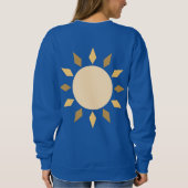 Sweatshirt Geometric Sun Circle Thunder_Cove (Dos)