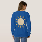 Sweatshirt Geometric Sun Circle Thunder_Cove (Dos entier)