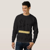 Sweatshirt Geometrical Sum Cool Notion Of Math And Science 2 (Devant entier)