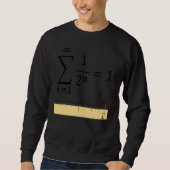 Sweatshirt Geometrical Sum Cool Notion Of Math And Science 2 (Devant)