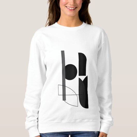 Sweatshirt Géométrique (Devant)