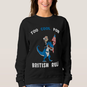 Sweatshirt George Washington Cool Pour La Règle Britannique 4