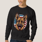 Sweatshirt German Shepherd (Devant)