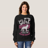 Sweatshirt German Shepherd Girl German Shepherd  1 (Devant entier)