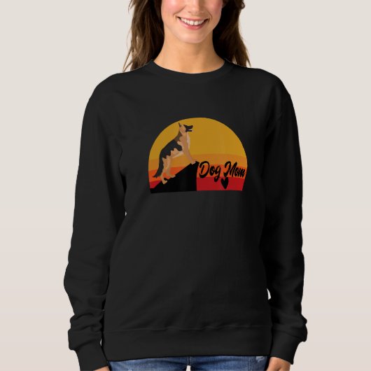 Sweatshirt German Shepherd GSD Dog  Mom Dad Pet Cute  Puppy 3 (Devant)