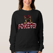 Sweatshirt German Shepherd Valentine (Devant)