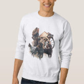 Sweatshirt German Wirehaired Pointer (Devant)