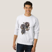 Sweatshirt German Wirehaired Pointer (Devant entier)
