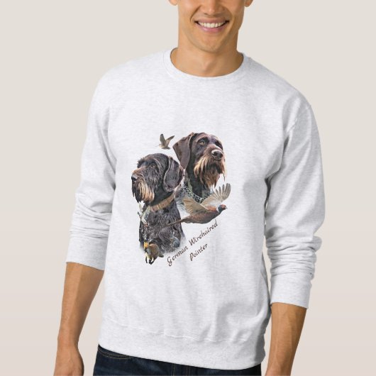 Sweatshirt German Wirehaired Pointer (Devant)