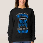 Sweatshirt Get Dirty Get Chains Funny UTV SxS Side by Side SS (Devant)