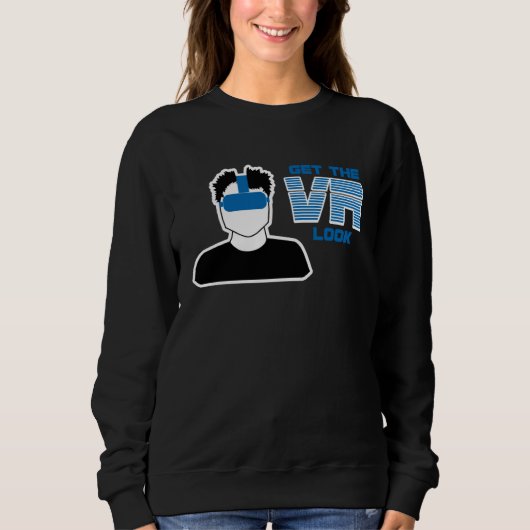 Sweatshirt Get VR Look   Headset Hair (Devant)